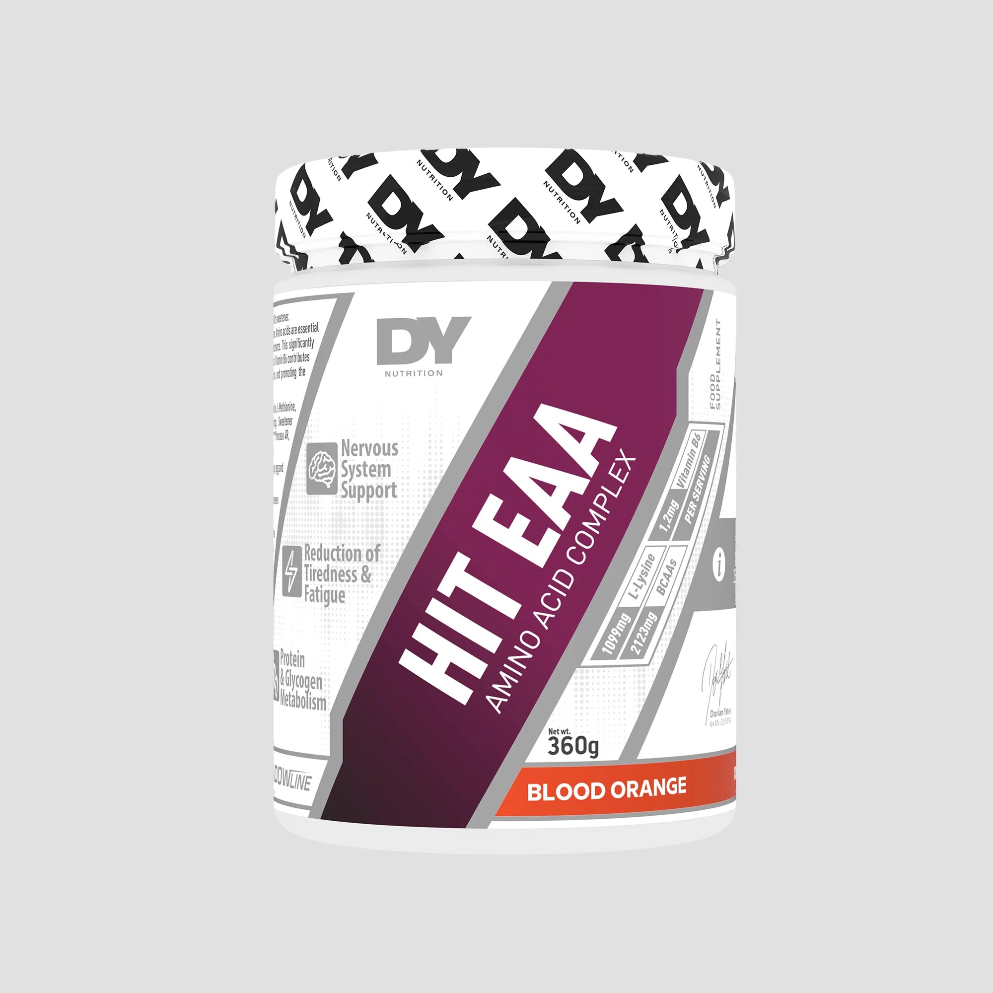 Aminoacizi esențiali HIT EAA Complex, DY Nutrition, 360g, 27 de serviri