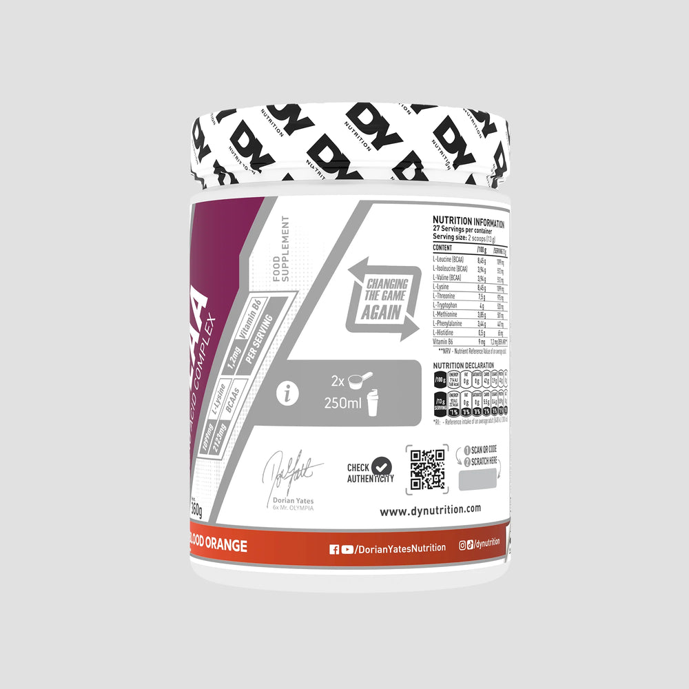 Aminoacizi esențiali HIT EAA Complex, DY Nutrition, 360g, 27 de serviri