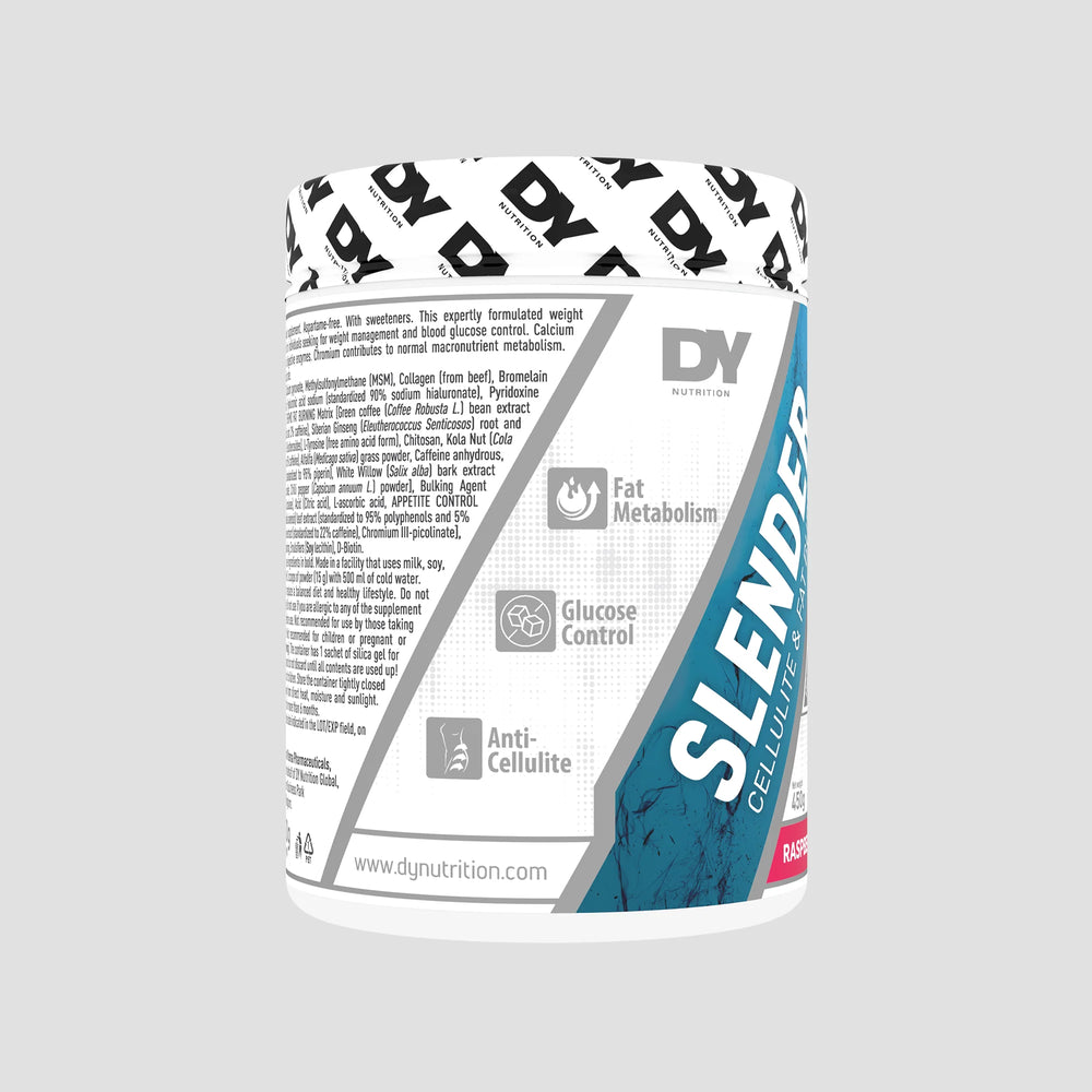 Slender - Arzător de grăsimi și celulită, DY Nutrition, 450g, pudra, 30 de serviri