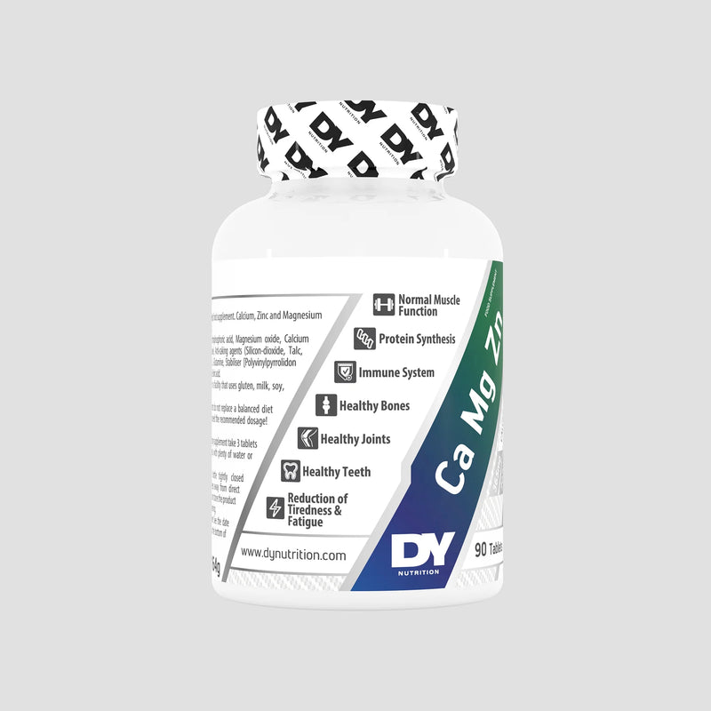Ca-Zn-Mg, DY Nutrition  - 90 de tablete, 30 de serviri