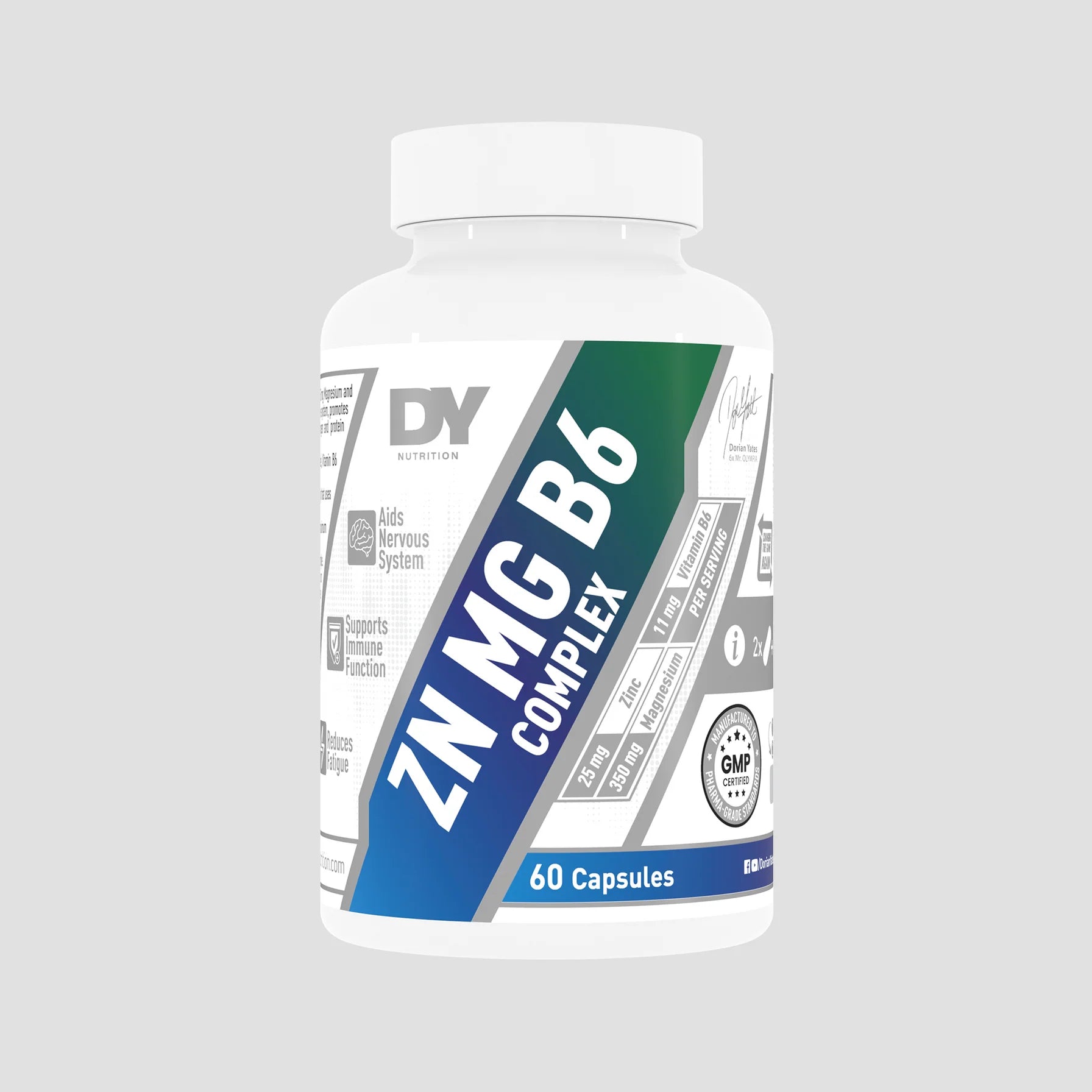 Complex ZN MG B6, supliment alimentar, DY Nutrition - 60 de capsule