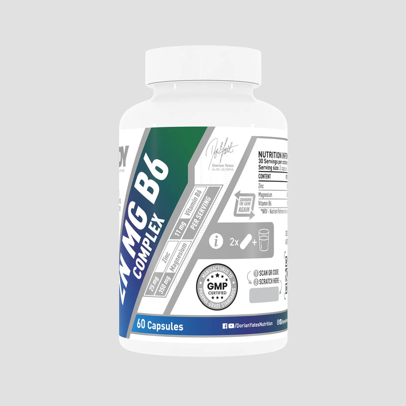 Complex ZN MG B6, supliment alimentar, DY Nutrition - 60 de capsule
