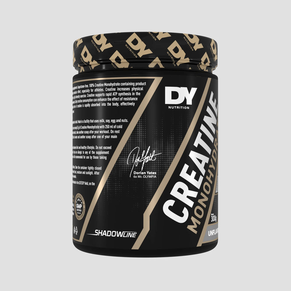Creatină monohidrată fără aroma, DY Nutrition, 300g, pudra, 30 de serviri