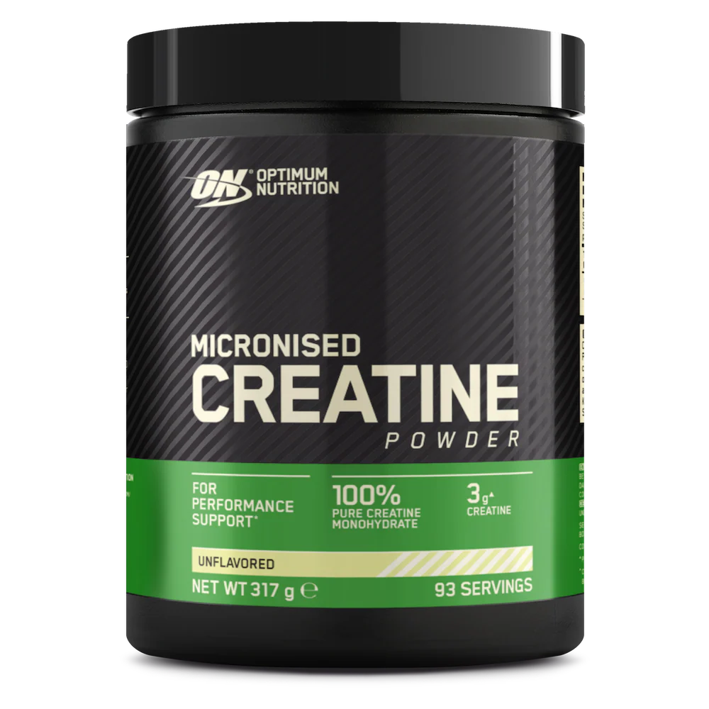 Creatina monohidrata micronizata, Optimum Nutrition, 317g, pudra, 93 serviri
