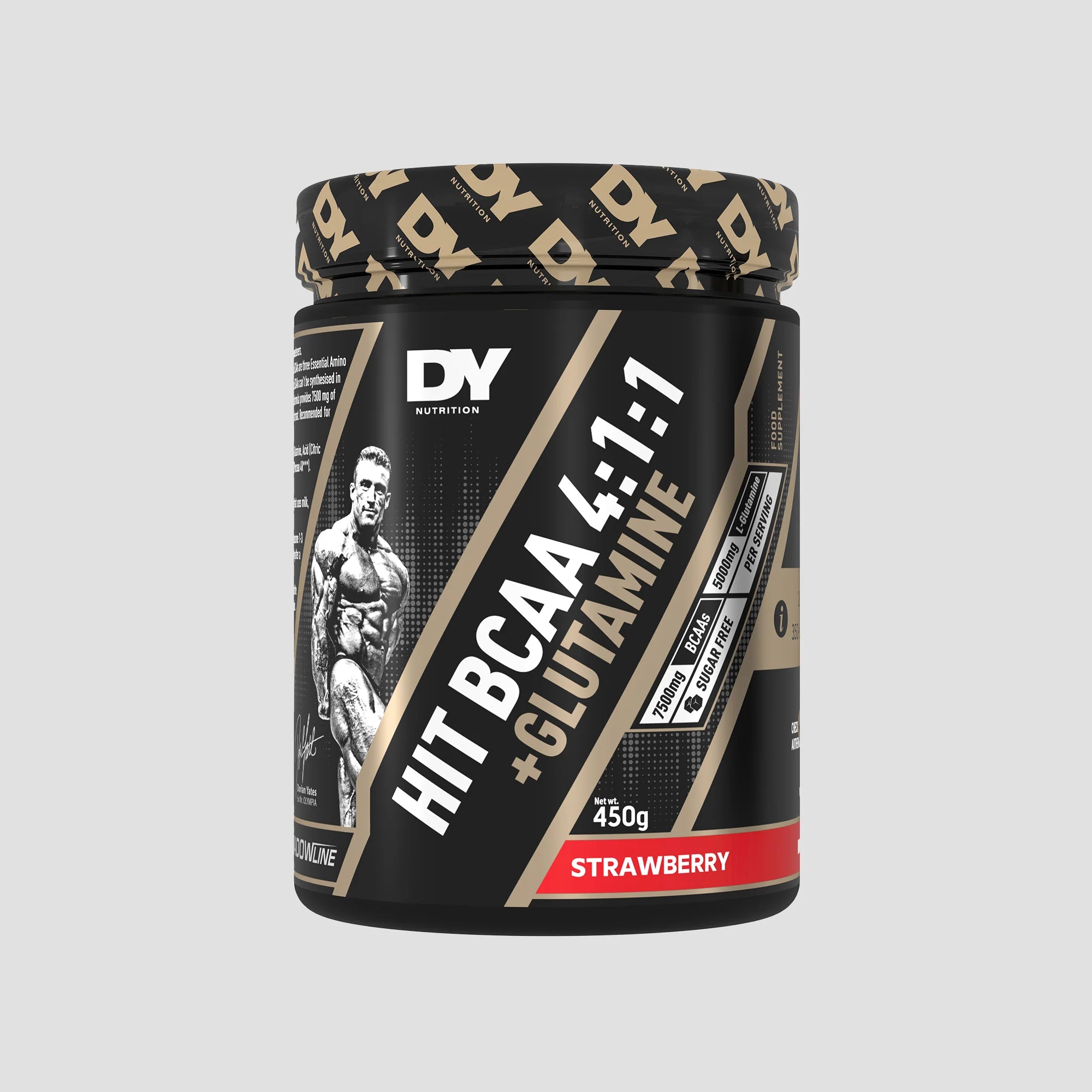 HIT BCAA 4:1:1 + Glutamină, DY Nutrition, 450g, 30 de serviri