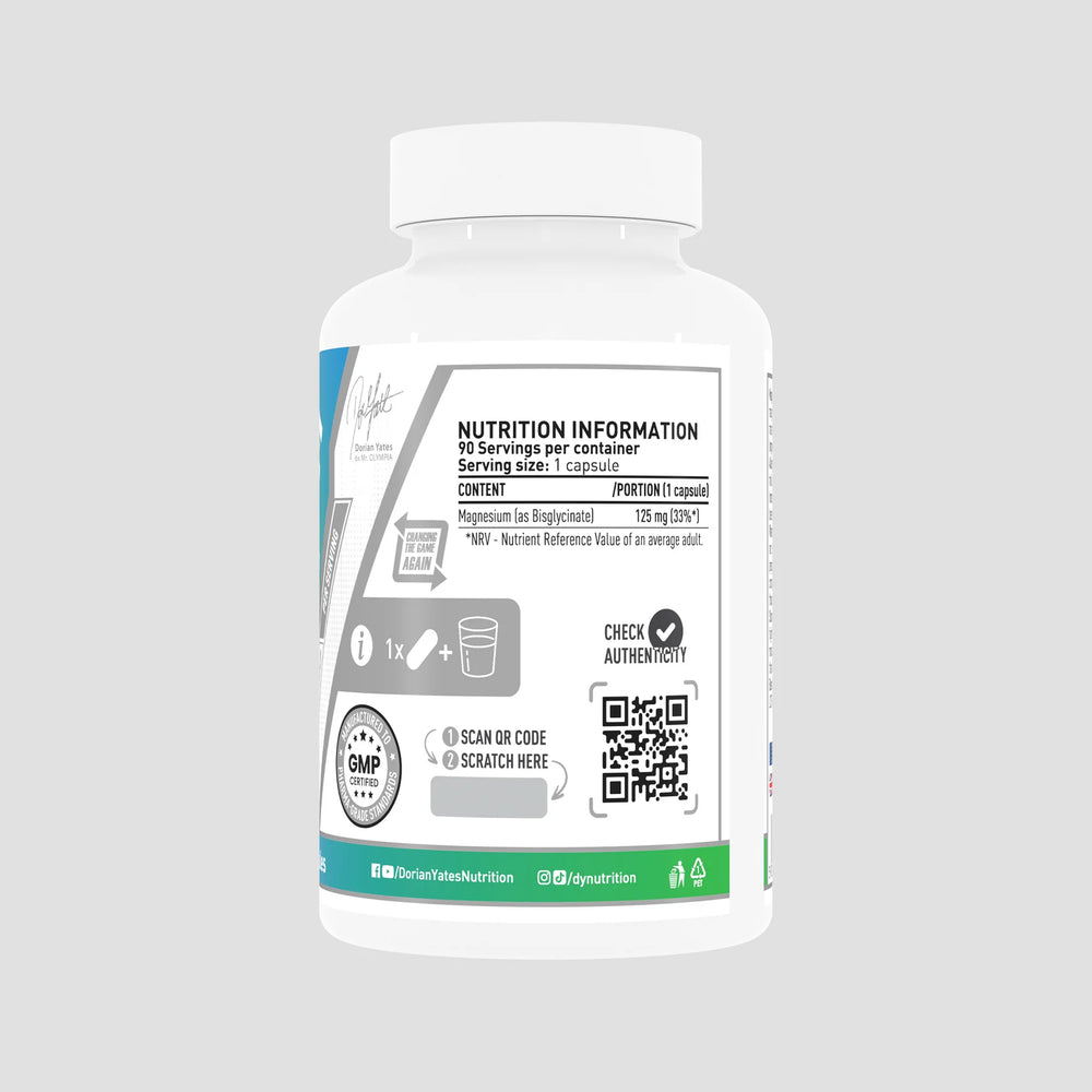 Magneziu Bisglicinat DY Nutrition, supliment alimentar, 90 de capsule