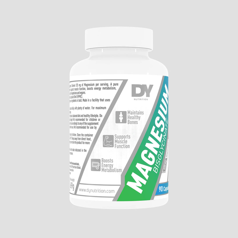 Magneziu Bisglicinat DY Nutrition, supliment alimentar, 90 de capsule