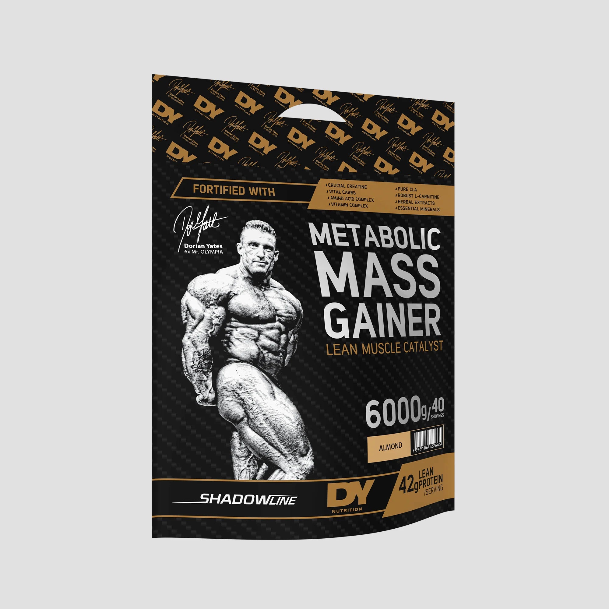 Metabolic Mass Gainer 6kg, pudra, DY Nutrition, Mix pentru creștere masa musculara