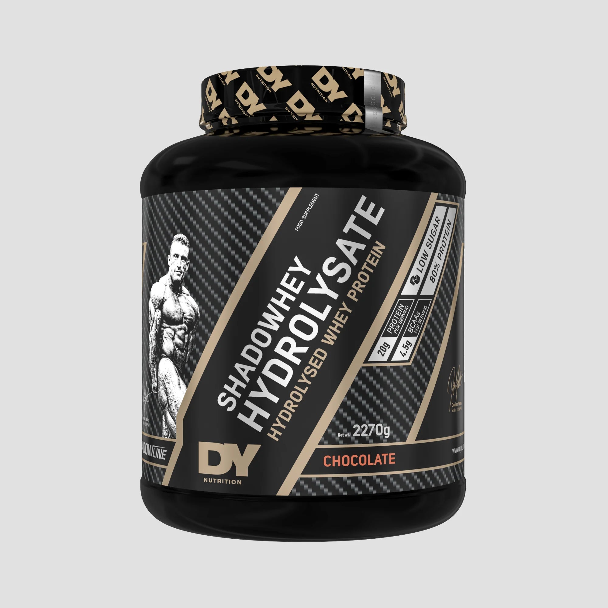 Proteină Hidrolizată Shadowhey, DY Nutrition 2.27kg, pudra, 90 de porții
