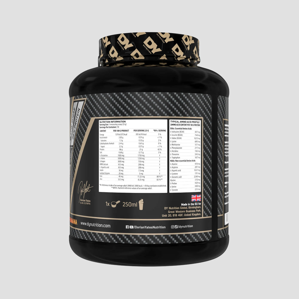 Proteină Hidrolizată Shadowhey, DY Nutrition 2.27kg, pudra, 90 de porții