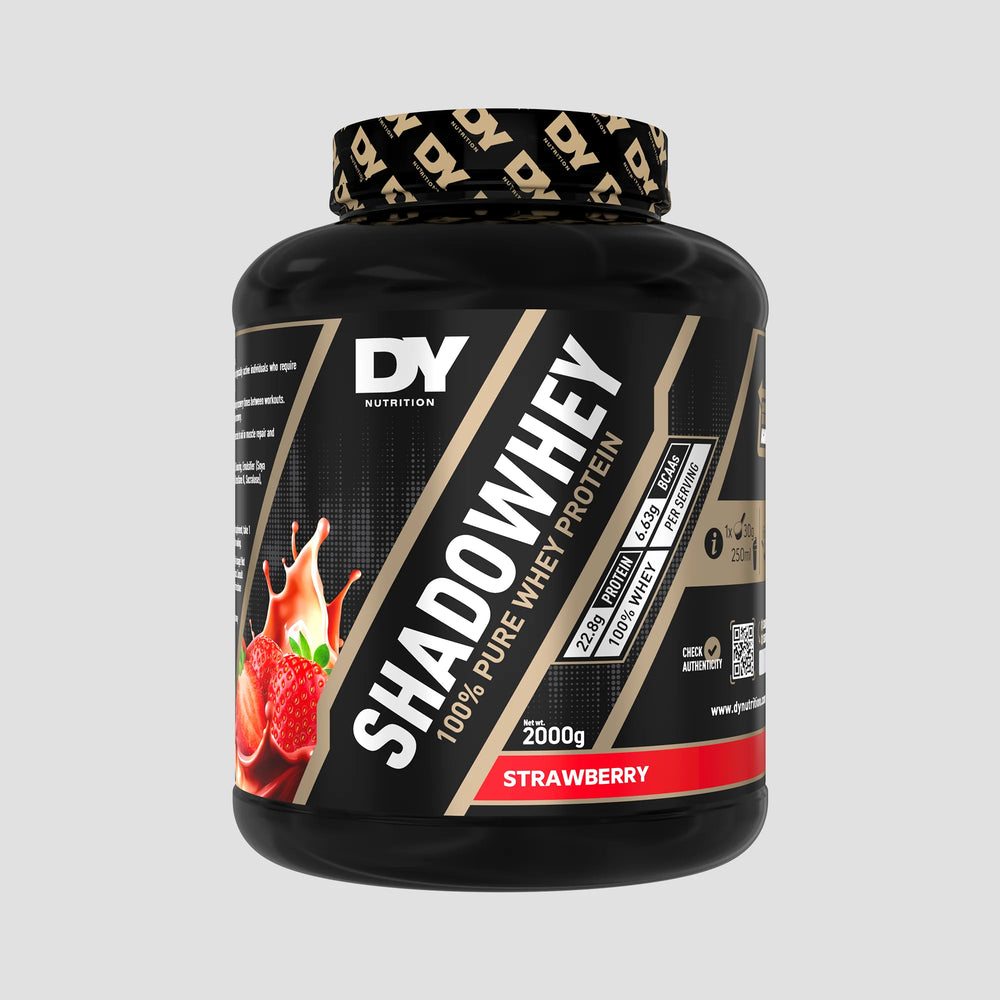 Shadowhey 100% Pure Whey Protein, DY Nutrition, 2kg, 66 de Serviri