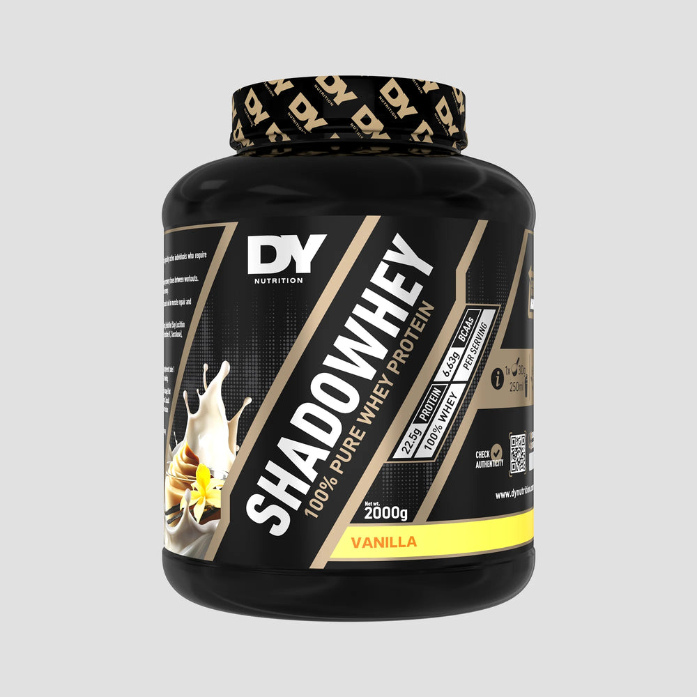 Shadowhey 100% Pure Whey Protein, DY Nutrition, 2kg, 66 de Serviri