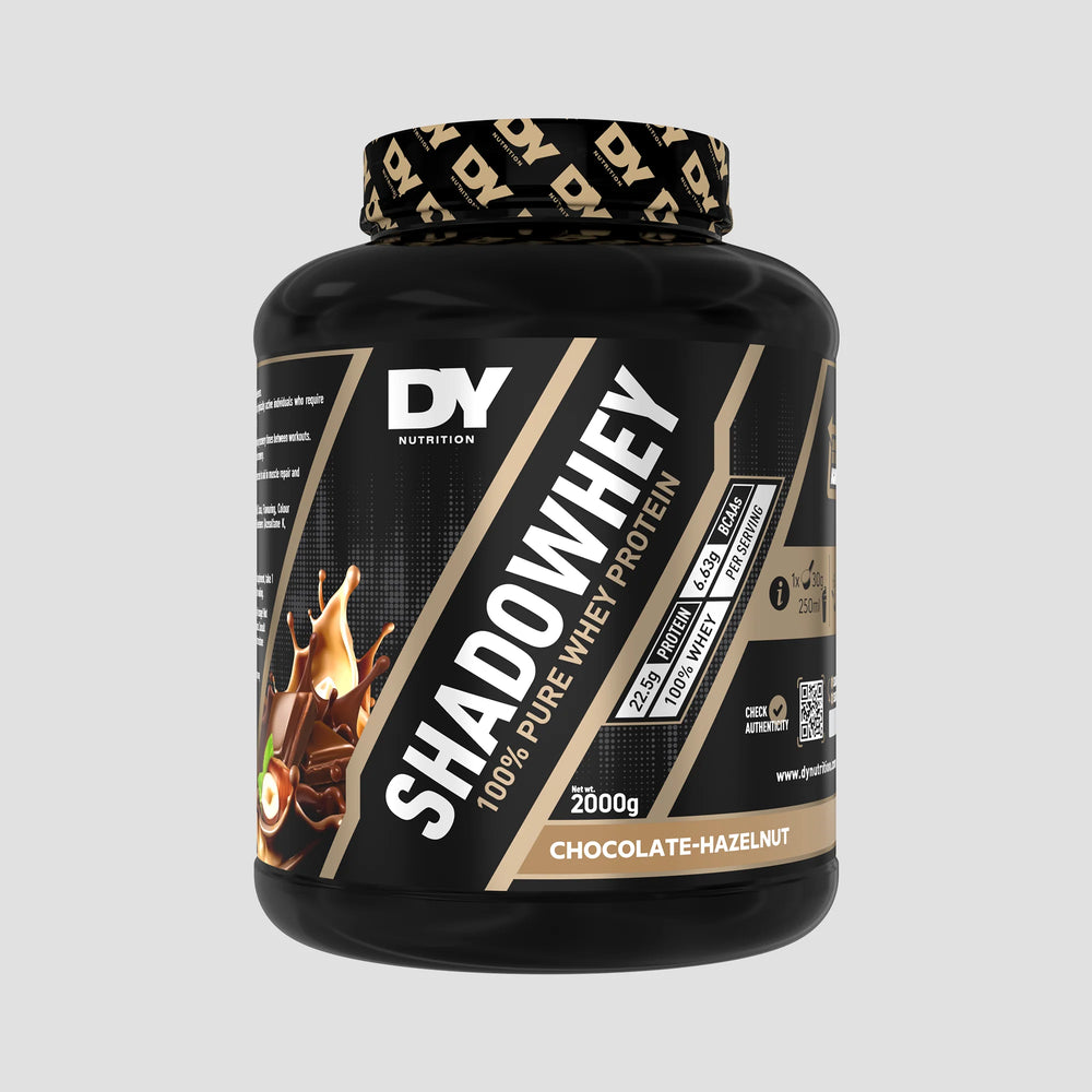 Shadowhey 100% Pure Whey Protein, DY Nutrition, 2kg, 66 de Serviri