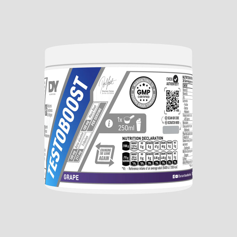 Supliment pentru bărbați, Testoboost, DY Nutrition, 270g, 30 de serviri