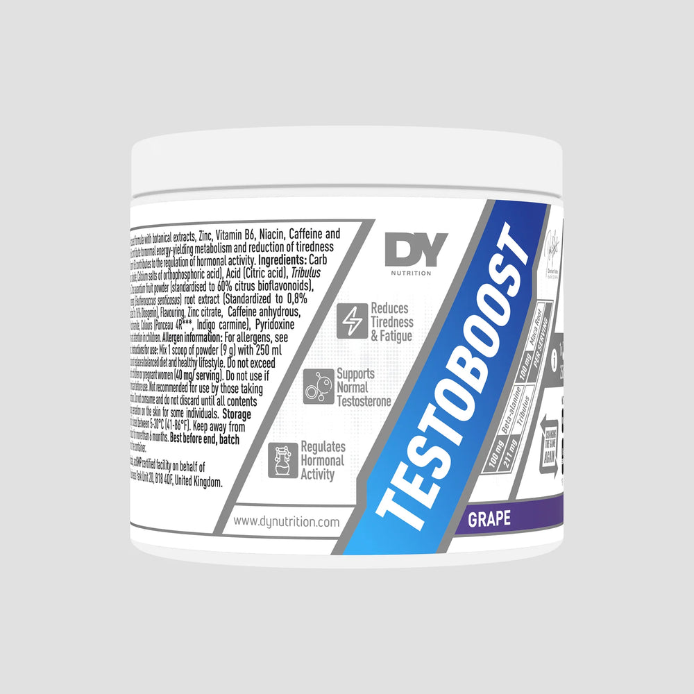 Supliment pentru bărbați, Testoboost, DY Nutrition, 270g, 30 de serviri