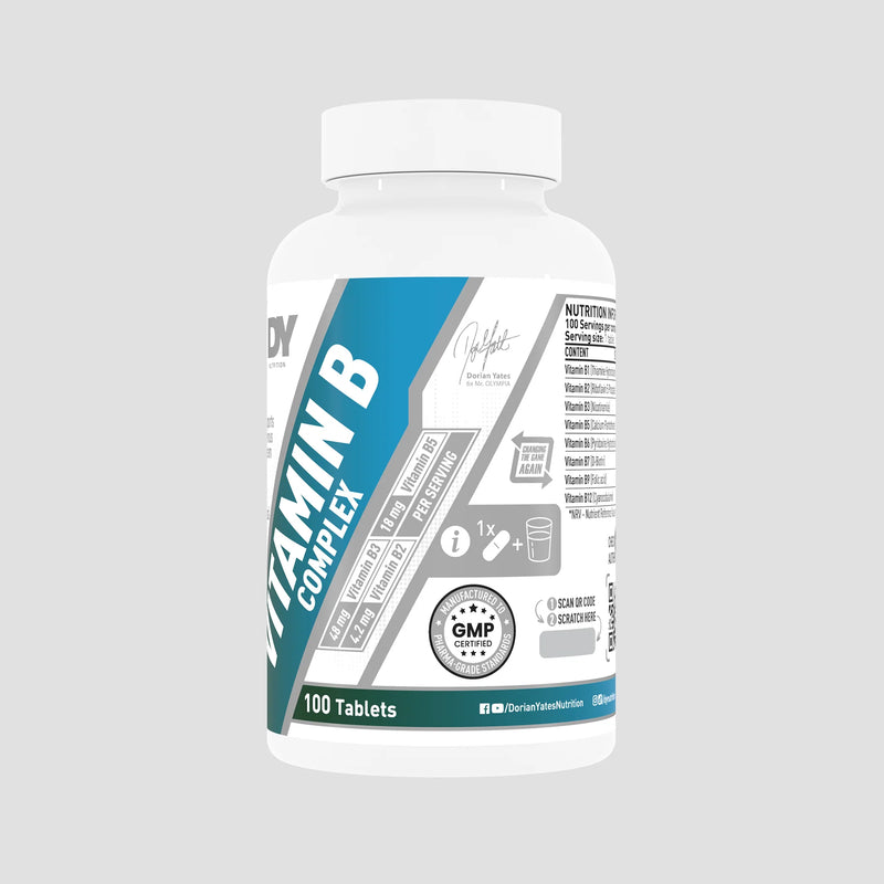 Vitamin B Complex, supliment alimentar, DY Nutrition - 100 de tablete