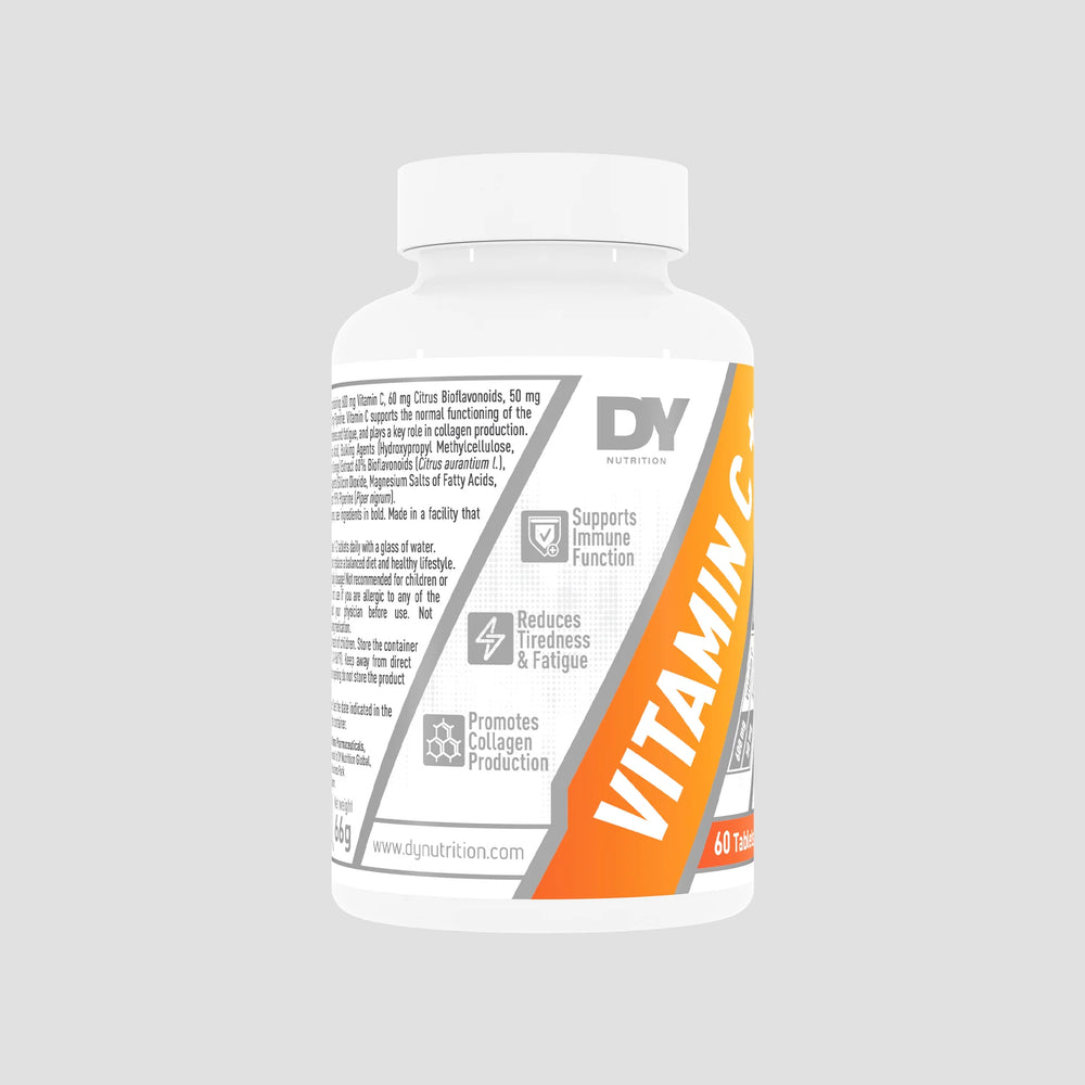 Vitamina C+, supliment alimentar, DY Nutrition - 60 de tablete