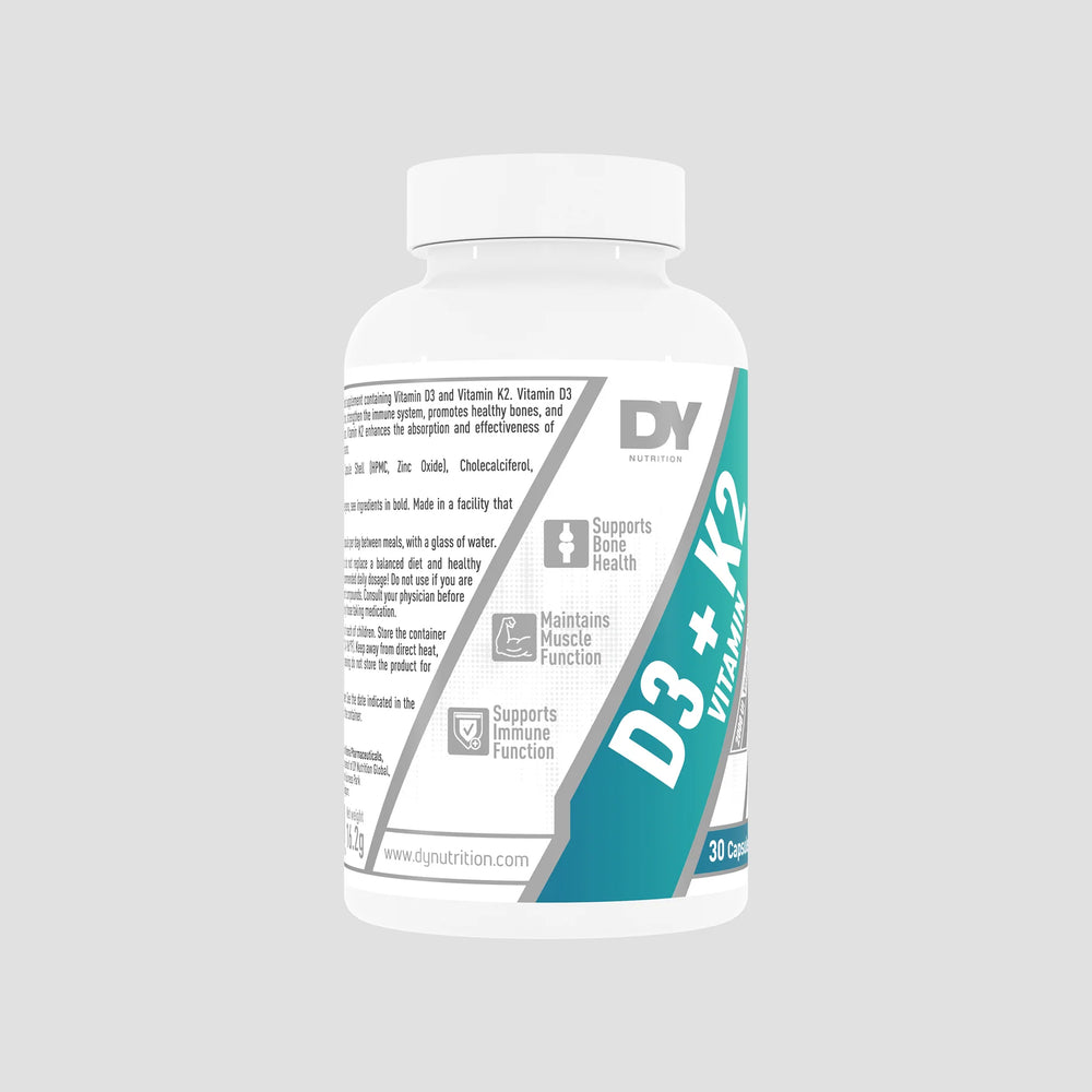 Vitamina D3+K2, DY Nutrition - 30 de capsule
