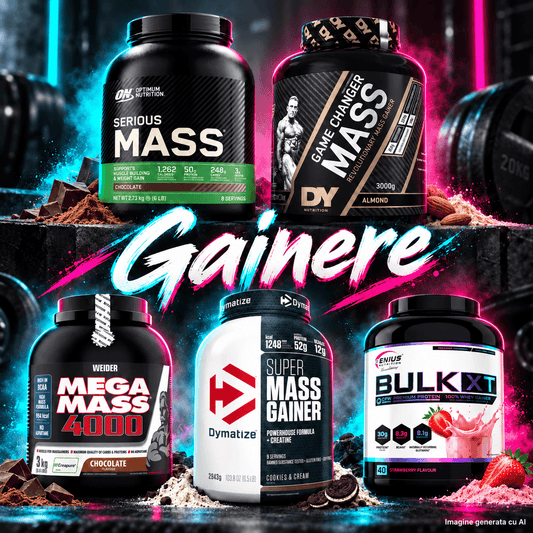 Gainer (mass gainer): ce este, cum se ia și cum îl alegi
