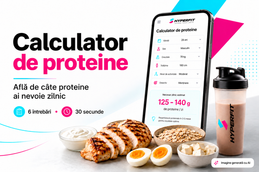 Câte proteine îți trebuie pe zi? Calculează-ți necesarul în 30 de secunde