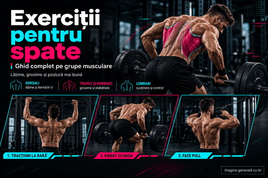 Exercitii pentru spate - Hyperfit.ro
