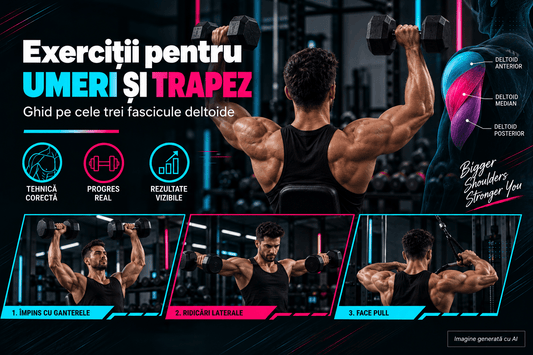 Exerciții pentru umeri și trapez: ghid pe cele trei fascicule deltoide