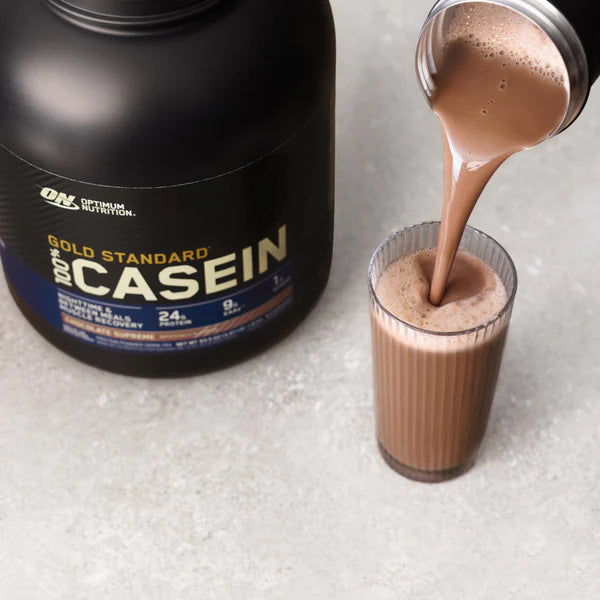 Gold Standard 100% Casein, Optimum Nutrition, 1.8kg | Cazeina Micelara