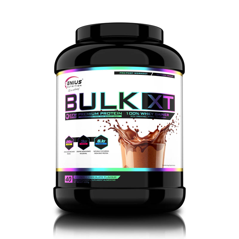 BULK-XT 4000g/ 40serviri, Genius Nutrition, pudra, Gainer crestere masa musculara