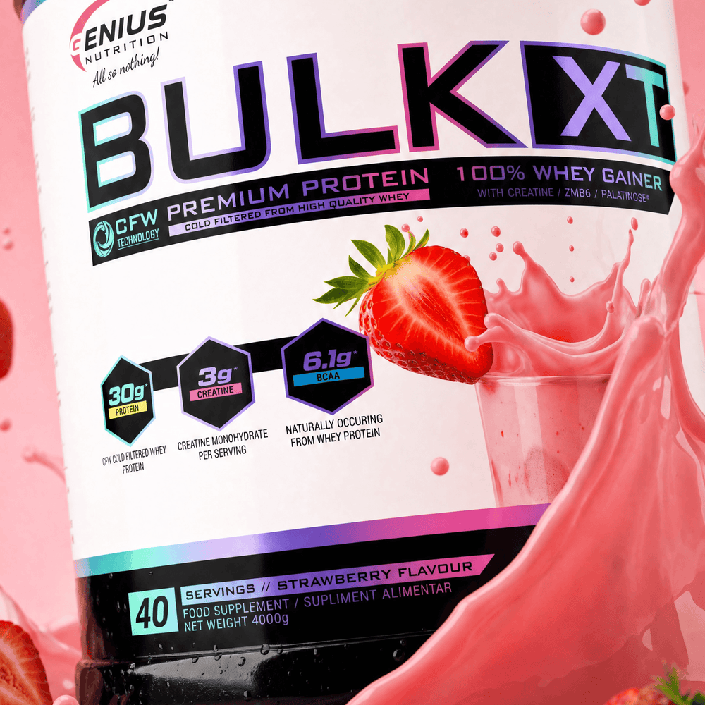 BULK-XT, Genius Nutrition, 4 kg | Gainer pentru crestere masa musculara