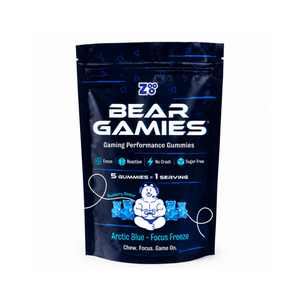 BearGamies® GamerMode, Zooo Nutrition,  150 de ursuleti | Jeleuri cu creatina monohidrat