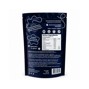 BearGamies® GamerMode, Zooo Nutrition,  150 de ursuleti | Jeleuri cu creatina monohidrat
