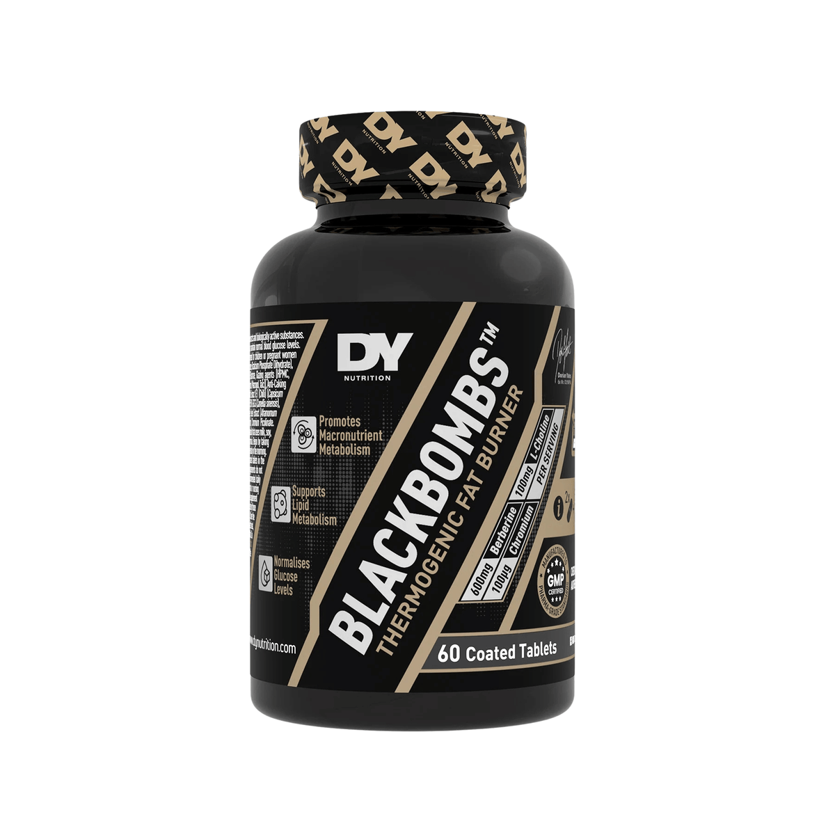 Blackbombs, DY Nutrition, 60 de tablete | Arzator de grăsimi