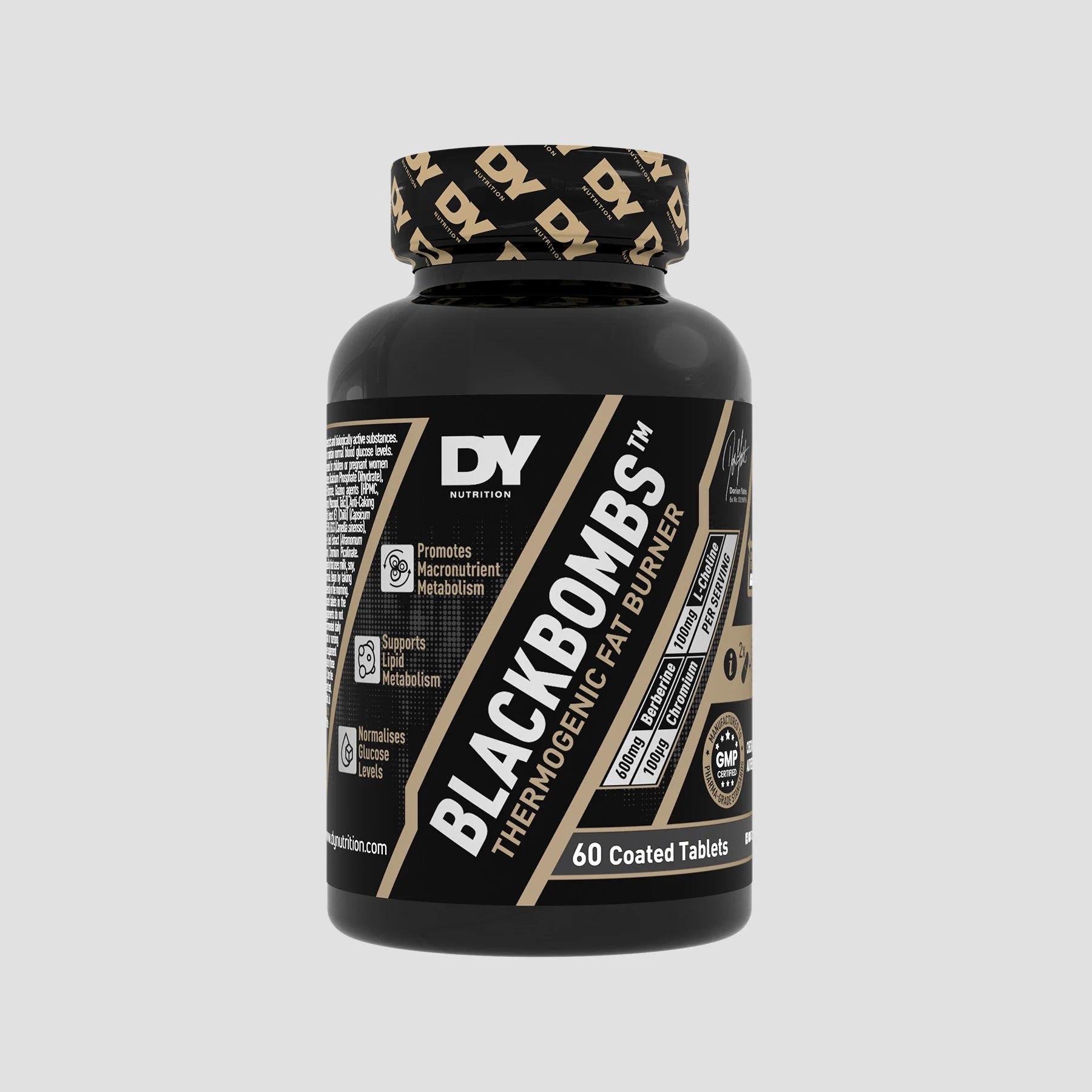 Blackbombs, DY Nutrition, 60 de tablete | Arzator de grăsimi