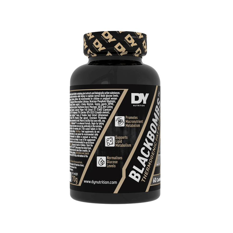 Blackbombs, DY Nutrition, 60 de tablete | Arzator de grăsimi