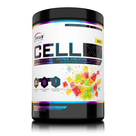 CELL-X7, Genius Nutrition, 720g | Complex cu creatina si aminoacizi