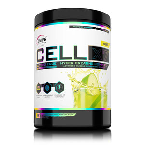 CELL-X7, Genius Nutrition, pudra, 720g/45 serviri, Complex cu creatina si aminoacizi