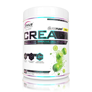 CREAF7, Genius Nutrition, pudra, 405g/44 serviri, Complex de creatina