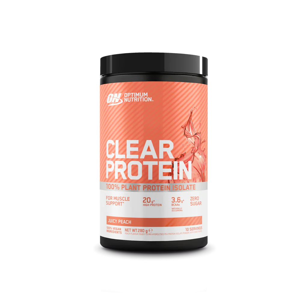 Clear Protein 100% Plant Protein Isolate Powder, Optimum Nutrition, 280 g | Proteine Vegetale