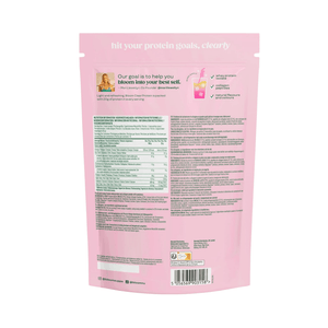 Clear Whey Protein, Bloom, 250g | Izolat proteic din zer și peptide de colagen bovin