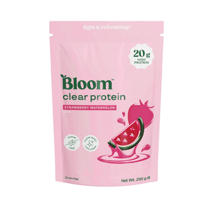 Clear Whey Protein, Bloom, 250g | Izolat proteic din zer și peptide de colagen bovin