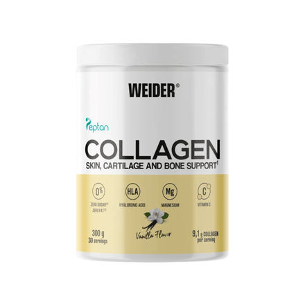 Collagen Vanilla, Weider, 300g | Colagen bovin pudra