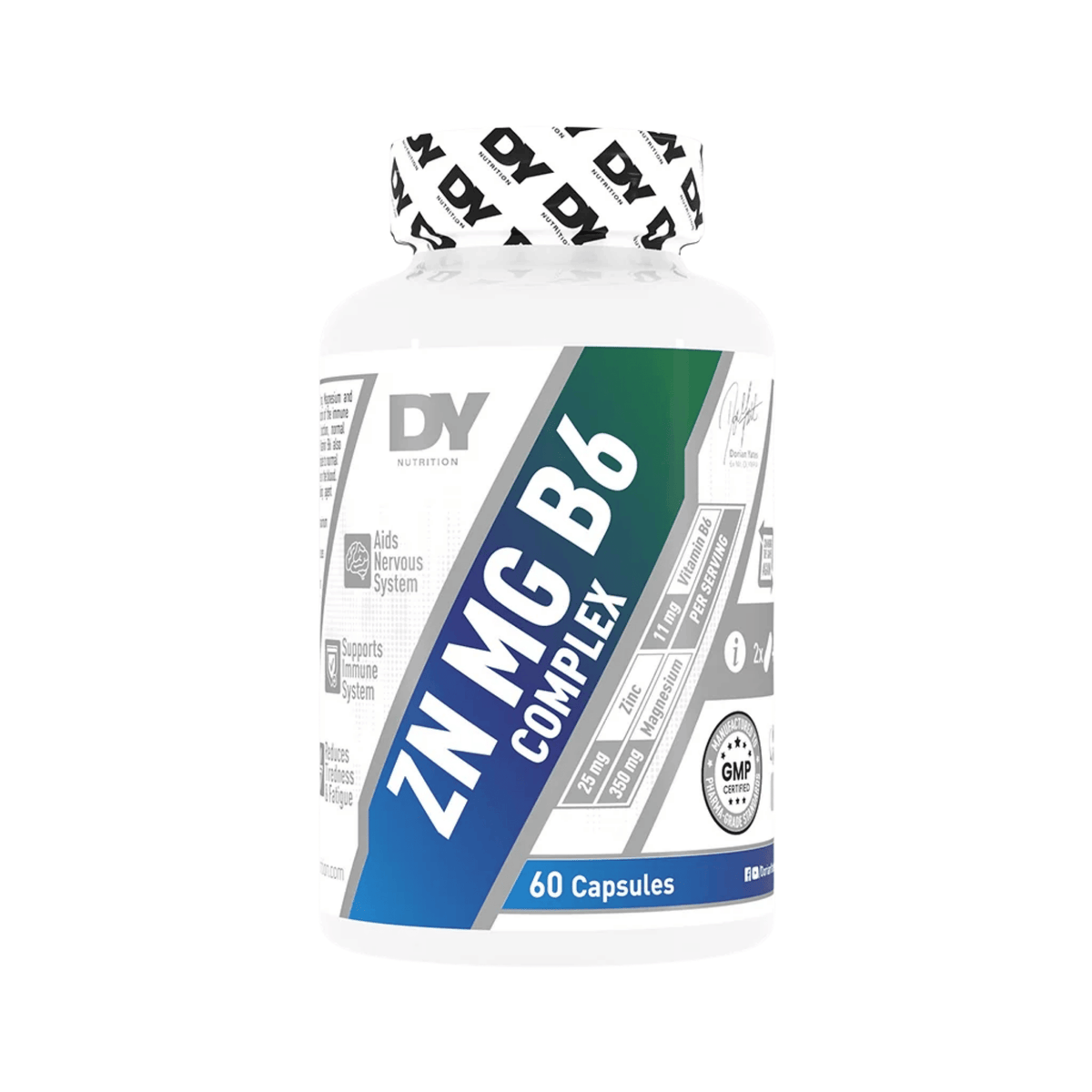 Complex ZN MG B6, DY Nutrition, 60 de capsule | Supliment alimentar
