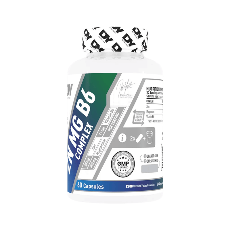 Complex ZN MG B6, DY Nutrition, 60 de capsule | Supliment alimentar