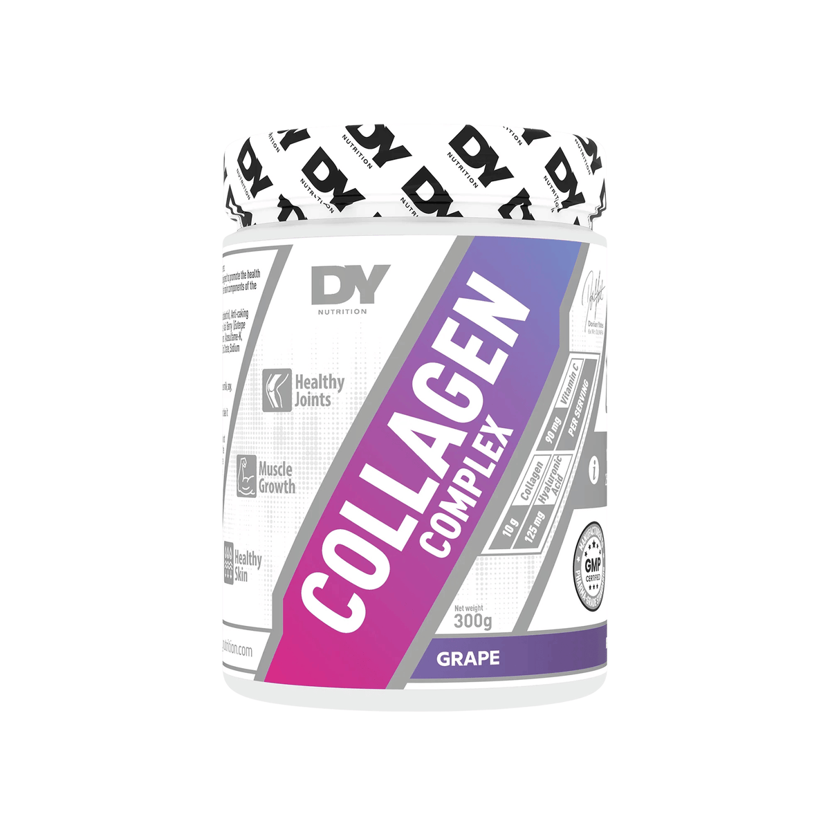 Collagen Complex, DY Nutrition, 300g | Complex de Colagen cu Vitamina C si Acid Hialuronic