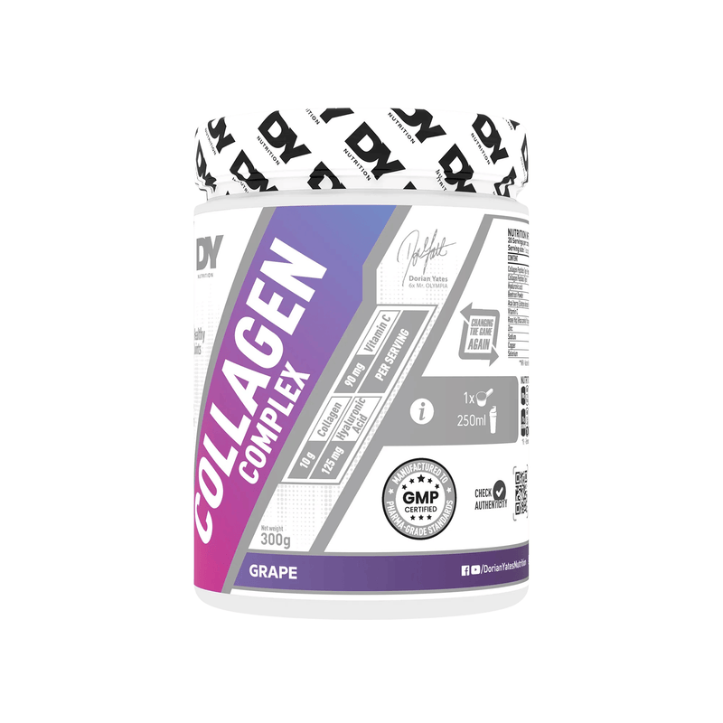 Collagen Complex, DY Nutrition, 300g | Complex de Colagen cu Vitamina C si Acid Hialuronic