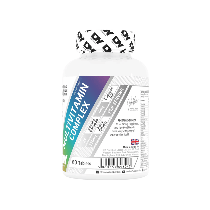 Complex de multivitamine, DY Nutrition, 60 de tablete | Supliment alimentar