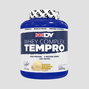 Whey Complex Tempro, DY Nutrition, 2270g/75 de serviri, Complex pudra proteica