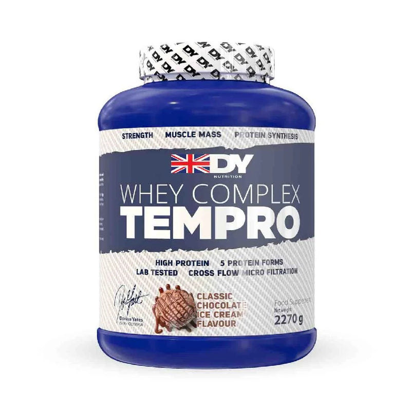 Whey Complex Tempro, 2270g/ 75 de serviri, DY Nutrition, Complex pudra proteica