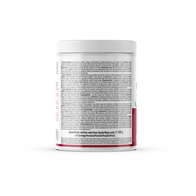 Creatine 200 MESH Cherry Lollipop, Weider, 300g | Creatina monohidrata micronizata