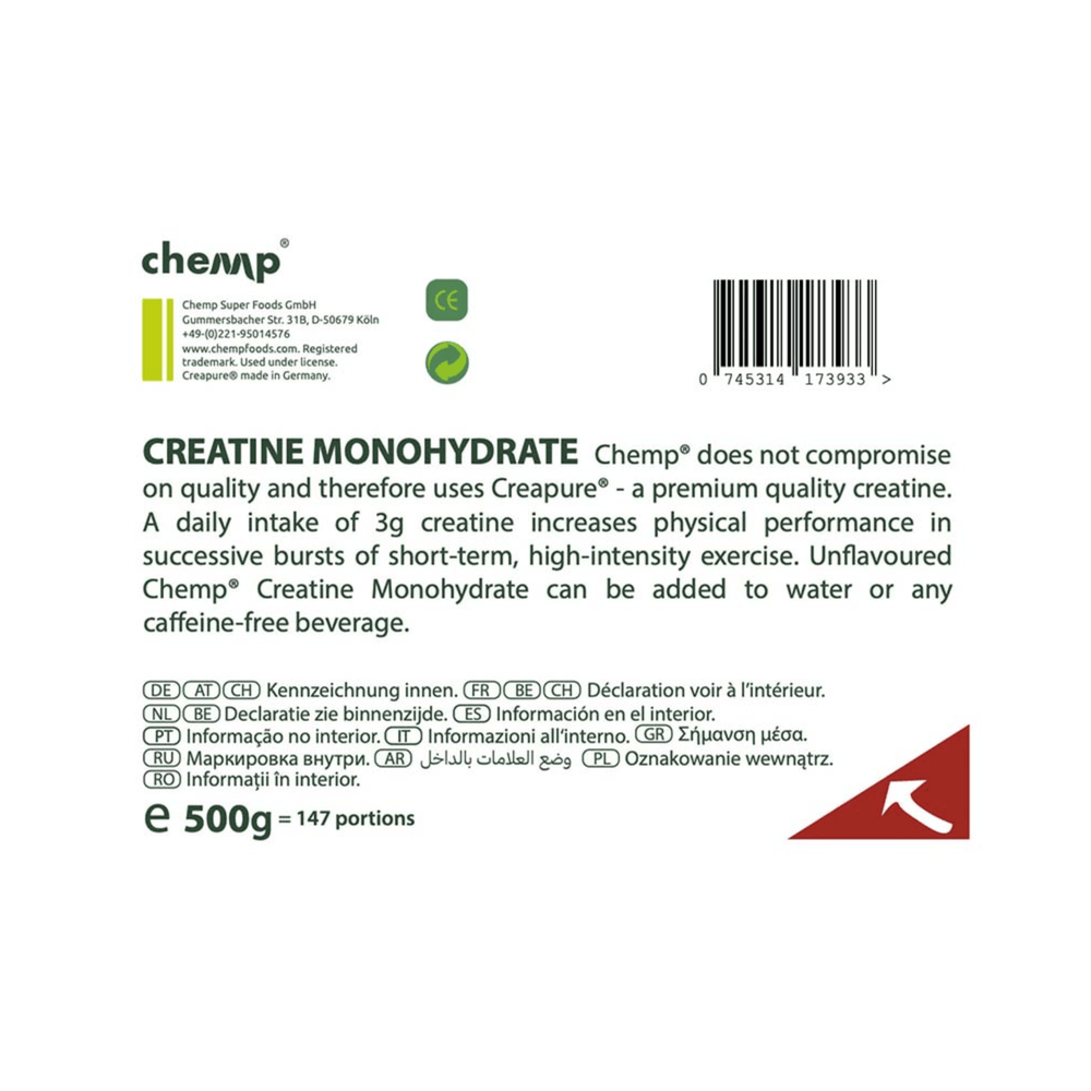 Creatine Creapure, Chemp® | Creatina monohidrata Creapure®